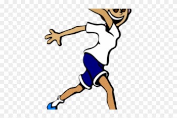 Playing Clipart Person - Cartoon Soccer Player Girl