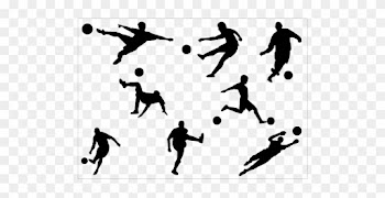 Playing - People Playing Football Vector