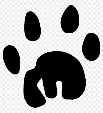 Pleasant Design Ideas Clipart Paw Print Lion Clip Art - Koala Footprint