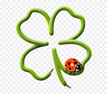 Please Let Me Know If You Need Anything Happy Showing - Ladybug On Four Leaf Clover