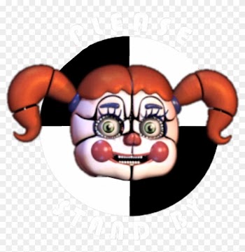 Please Stand By Circus Baby By Pkthunderbolt100 - Fnaf Circus Baby Head