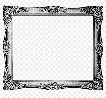 Pleasing Picture Frame Clip Art Border Clipartix - Vintage Picture Frame Clip Art