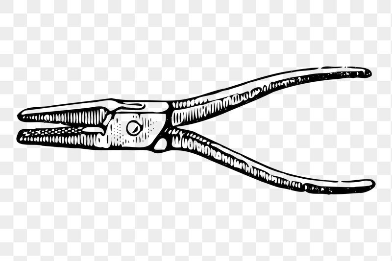 Pliers png sticker illustration, transparent | Free PNG - rawpixel