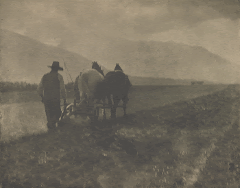 Ploughing (1904) photo in high | Free Photo - rawpixel