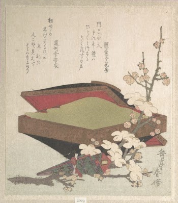 Plum Blossoms and Cake-Box | Free Photo - rawpixel