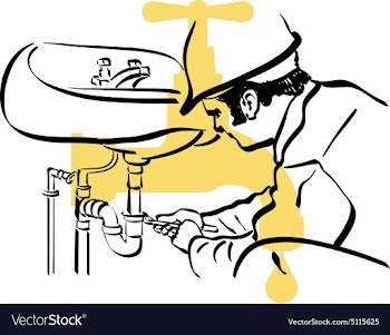Plumber vector image