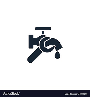 plumbing service creative icon filled from