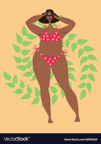 plump girl