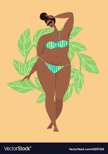 plump girl