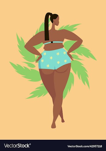 plump girl