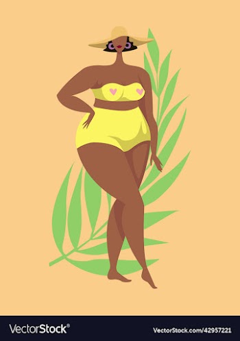 plump girl