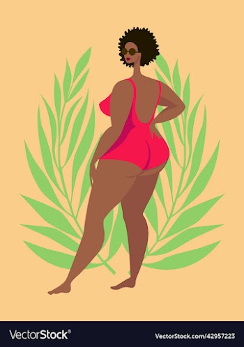 plump girl