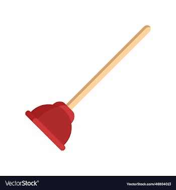 plunger - plumbing icon design template