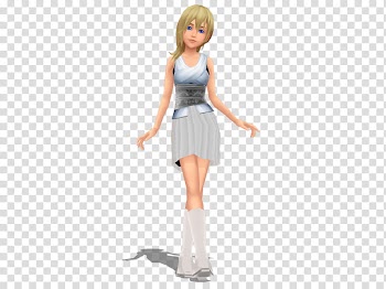 PmdeFun Namine, female anime character transparent background PNG clipart