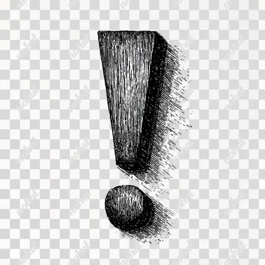 PNG 15th Century Woodcut Exclamation Mark Illustration PNG 15th Century Woodcut Exclamation Mark Illustration