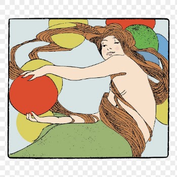 PNG 1920s woman artwork sticker, | Free PNG - rawpixel