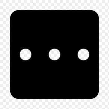 Png 3 Dots loading web icon in flat style | Free stock illustration | High Resolution graphic