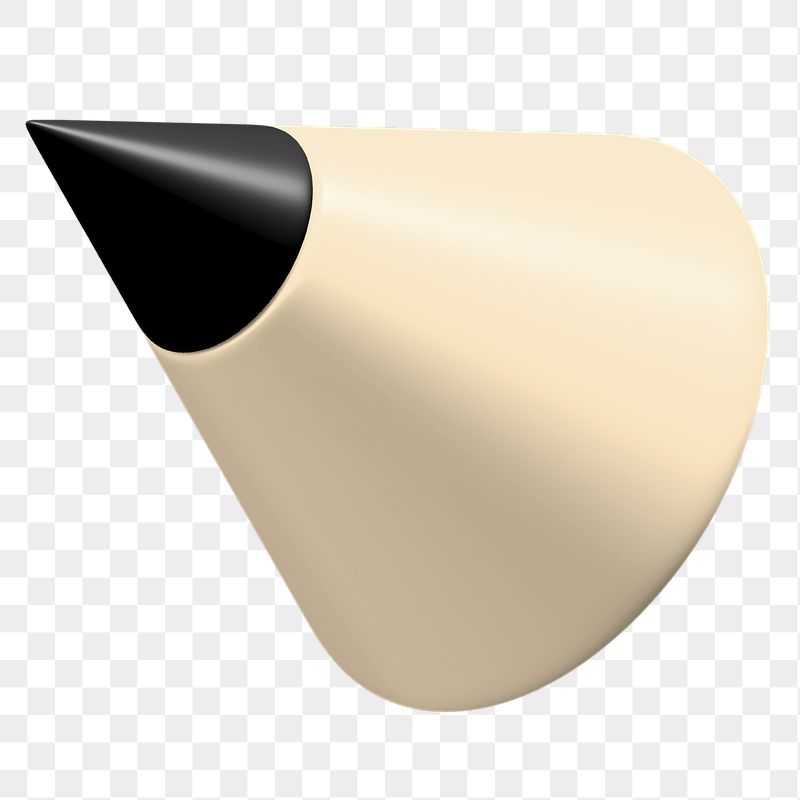 Png 3D pencil head, geometric | Free PNG - rawpixel