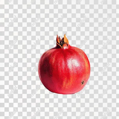 png a red pomegranate