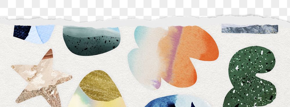 PNG abstract border, ripped paper, | Free PNG - rawpixel