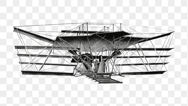 Png aerial machine sticker, vintage | Free PNG - rawpixel