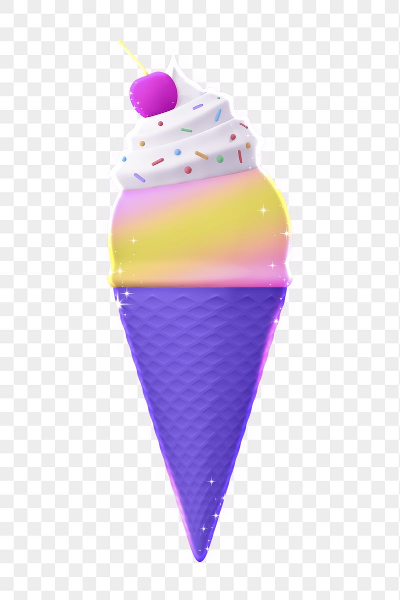 Png aesthetic ice cream sticker, | Free PNG - rawpixel