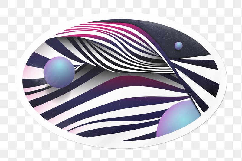 PNG aesthetic sticker, oval shape | Free PNG - rawpixel