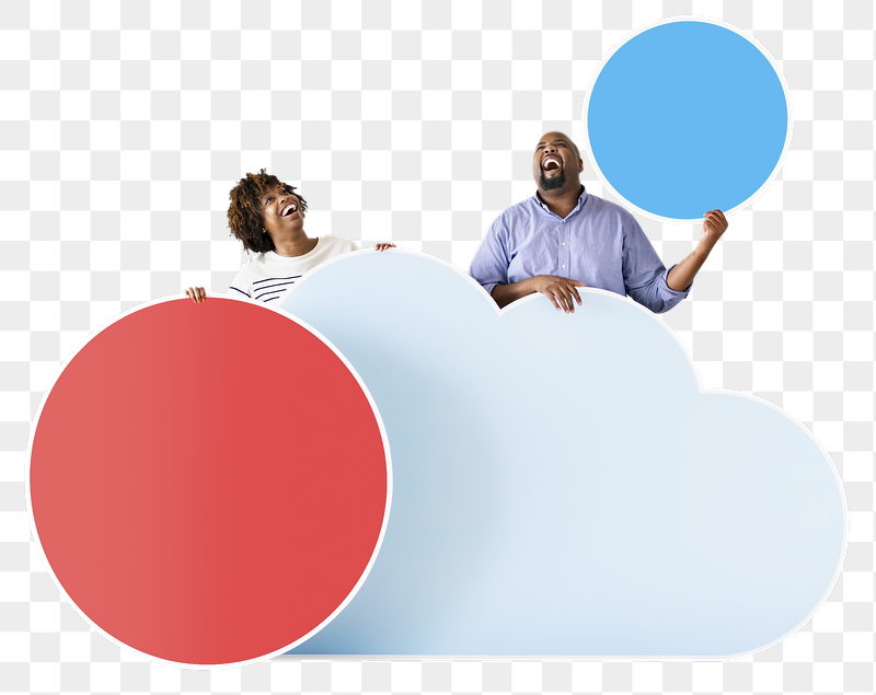Png African couple & cloud, | Free PNG - rawpixel