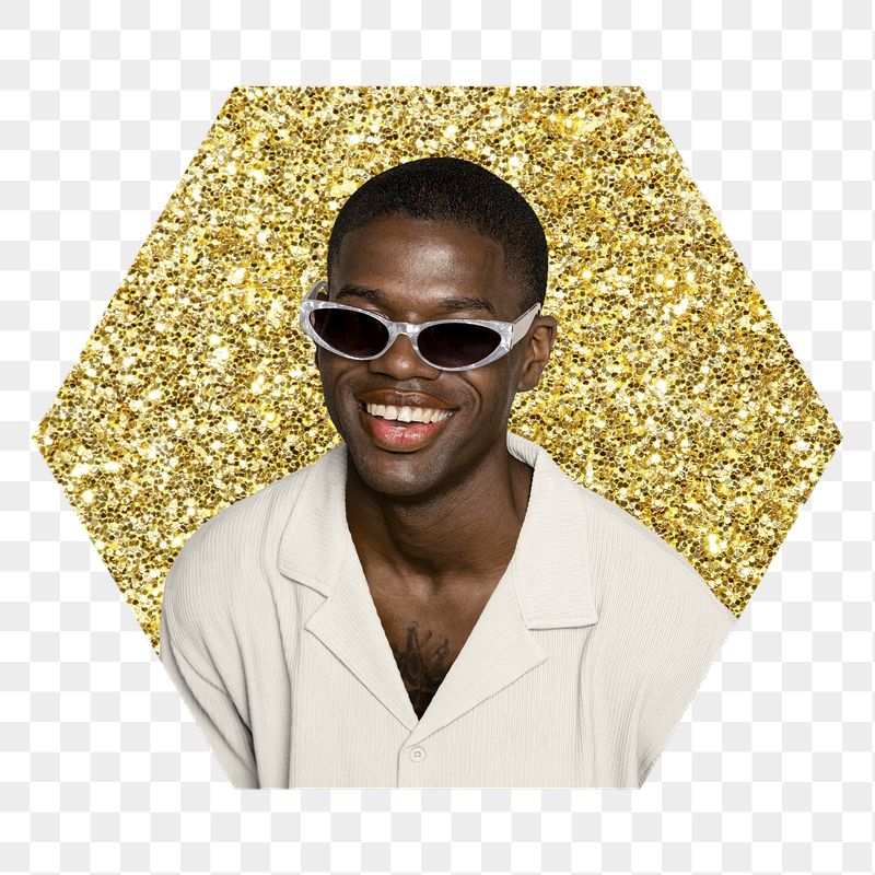 Png African man with shades | Free PNG - rawpixel