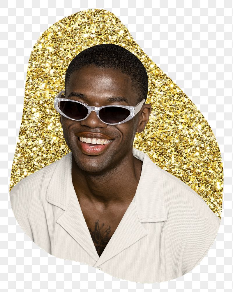 Png African man with shades | Free PNG - rawpixel