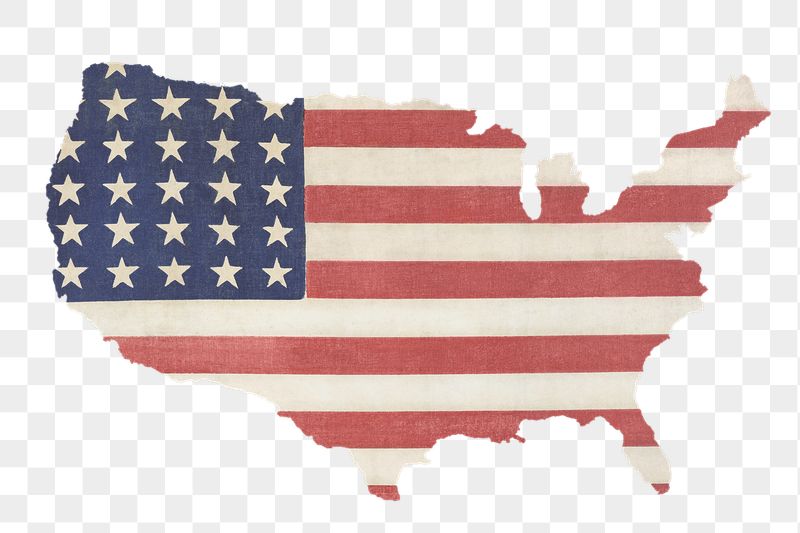 Png American flag continent sticker, | Free PNG - rawpixel