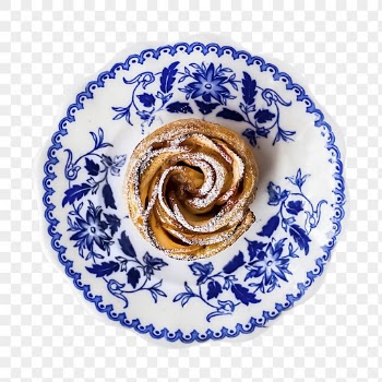 Png apple rose pastry sticker, | Free PNG - rawpixel