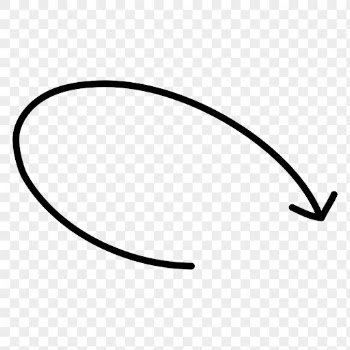 Png arrow sticker, hand drawn | Free PNG Sticker - rawpixel