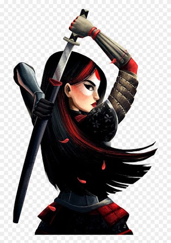 Png Artwork - Dc Superhero Girls Katana Art