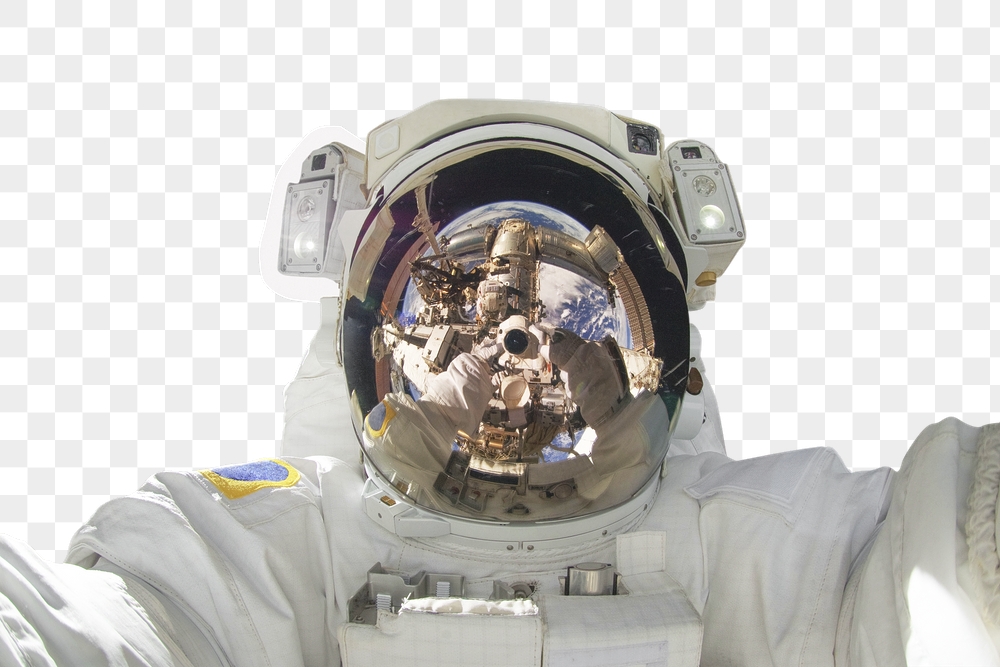 Png astronaut taking selfie, galaxy | Free PNG - rawpixel