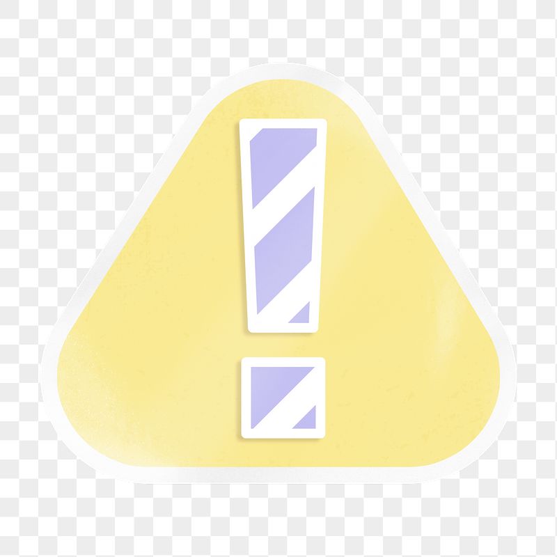 PNG attention and alert sign, | Free PNG - rawpixel