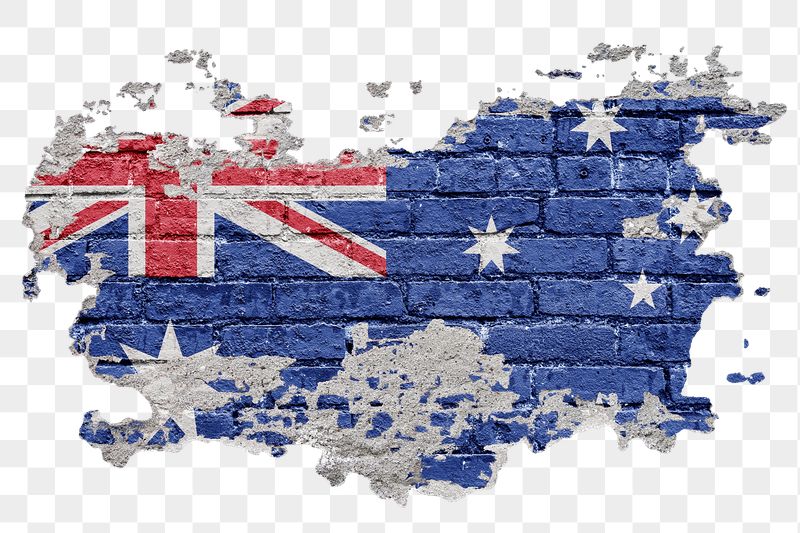 Png Australian flag brick wall | Free PNG - rawpixel