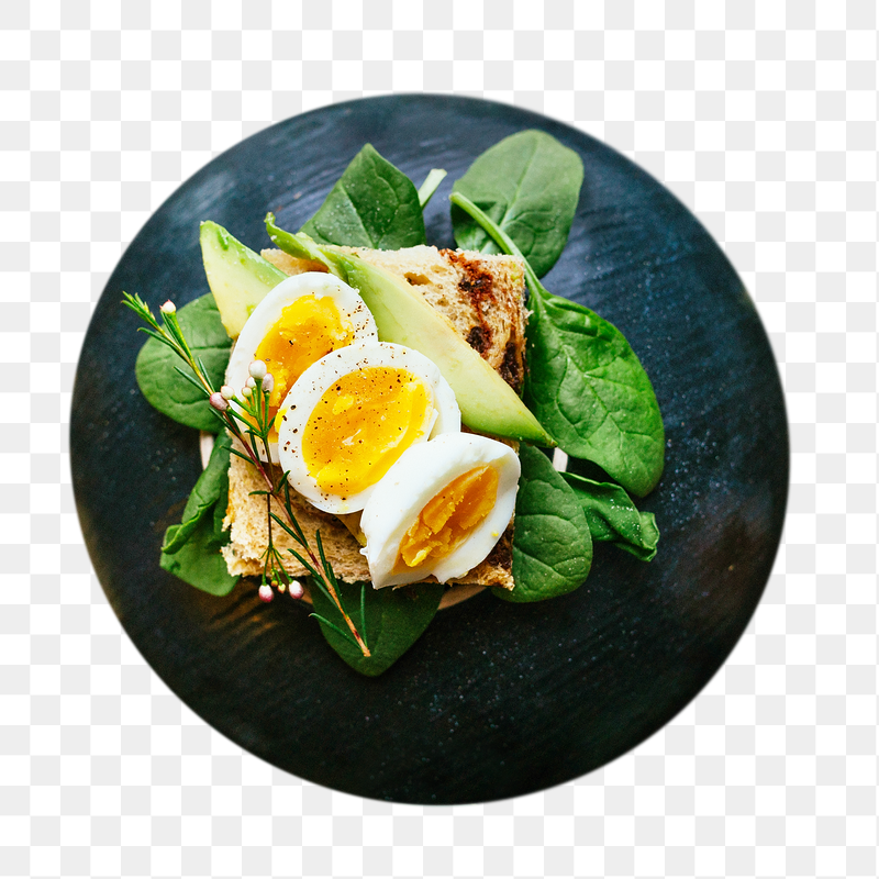 Png avocado toast with egg | Free PNG - rawpixel