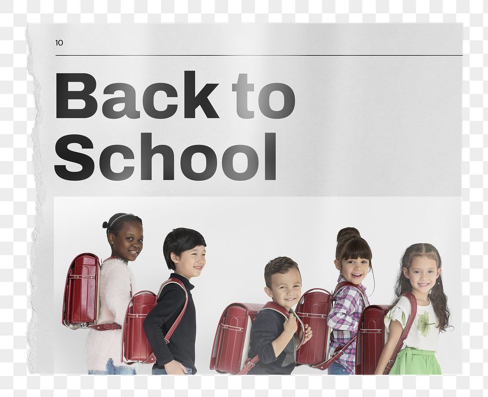 Png back to school newspaper, | Free PNG - rawpixel