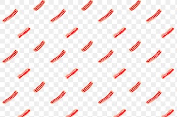 Png bacon pattern transparent background