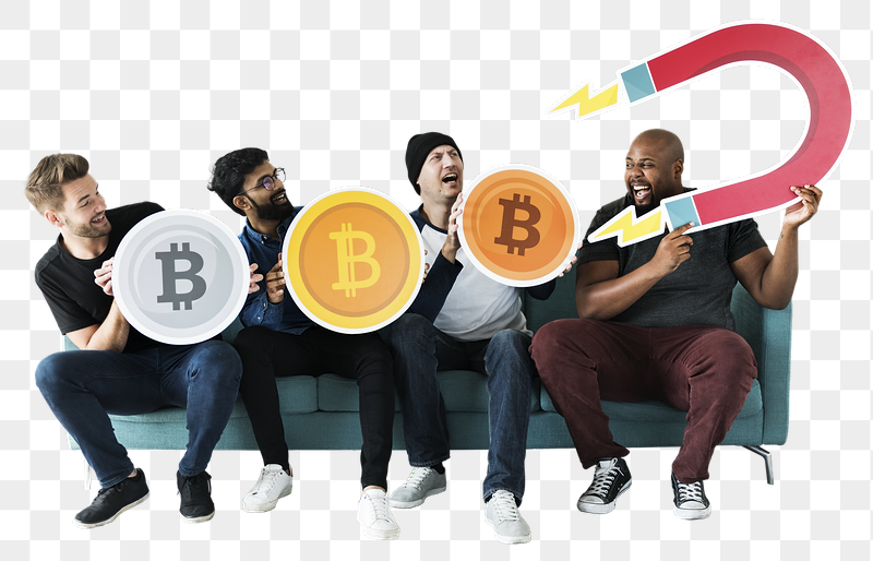 Png Bitcoin people, transparent background | Free PNG - rawpixel