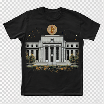 PNG Bitcoin Reserve Building T-Shirt Design