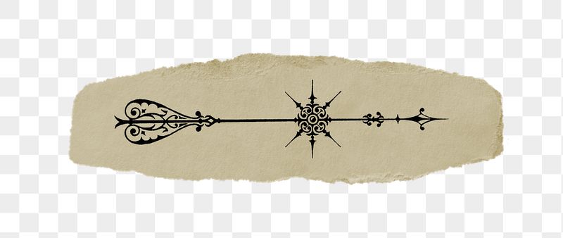 Png black arrow sticker, vintage | Free PNG - rawpixel