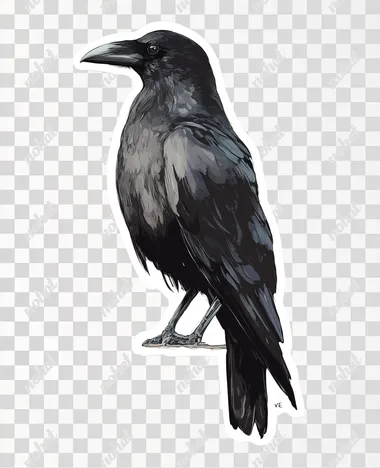 Free: Raven Sticker - Raven Teen Titans Transparent PNG - 1024x997 ...