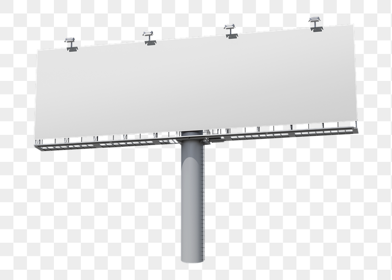 Png blank billboard sticker, transparent | Free PNG - rawpixel
