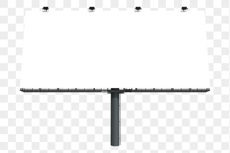 Png blank billboard sticker, transparent | Free PNG - rawpixel