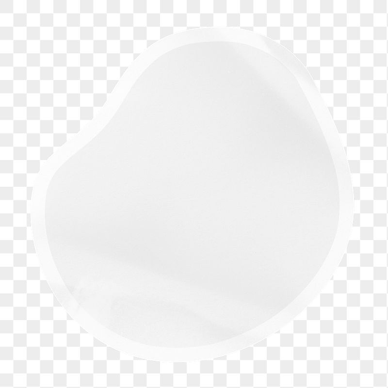 PNG blank blob shape sticker, | Free PNG - rawpixel