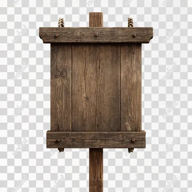 PNG Blank Medieval Wooden Road Sign PNG Blank Medieval Wooden Road Sign
