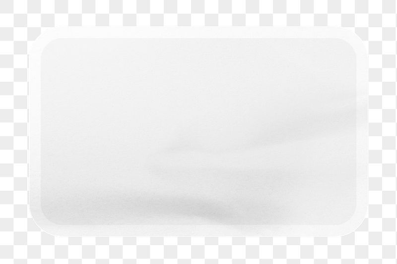 PNG blank rectangle shape sticker, | Free PNG - rawpixel