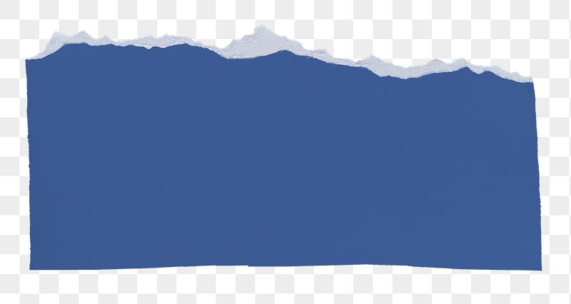 Png blue scrap paper sticker, | Free PNG - rawpixel